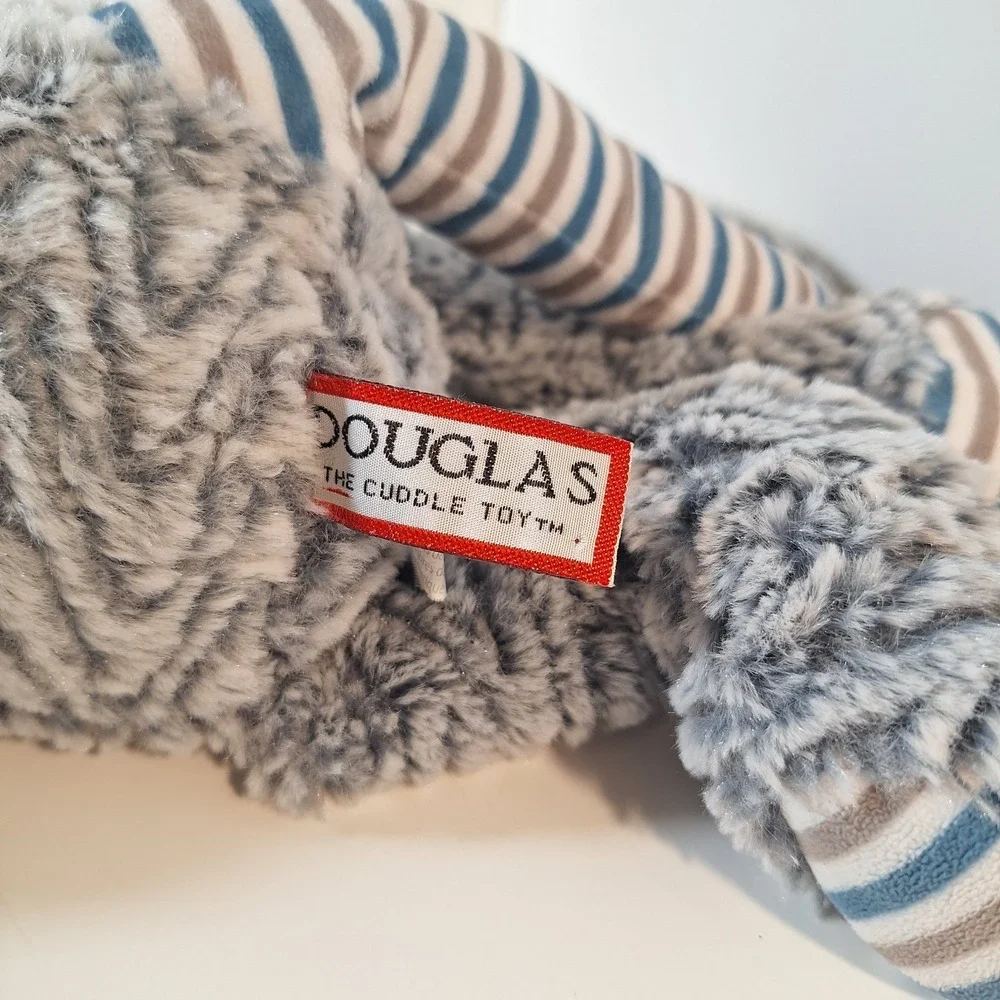 Douglas  Grey Lion Color Stripes Plush Stuffed Animal‎ Toy